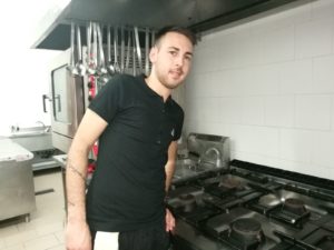 il cuoco Vincenzo Mingacci