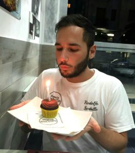 festeggiamenti per la pizzeria di Sorbillo 