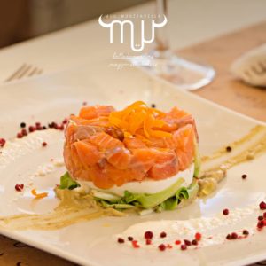 Cevice di salmone